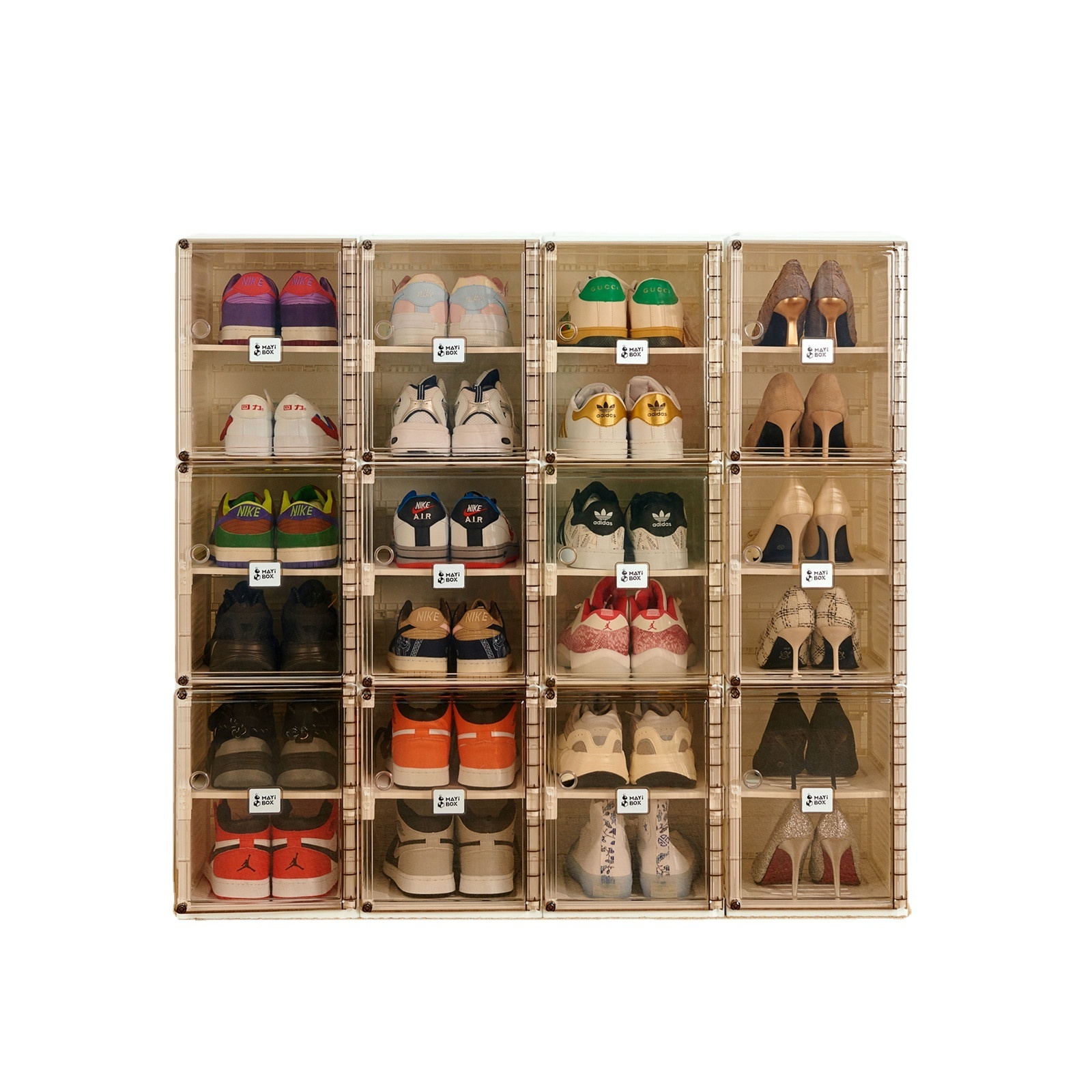 MAYIBOX ANTBOX living room furniture  transparent shoe racks stackable  transparent shoe cabinet with bedroom sets