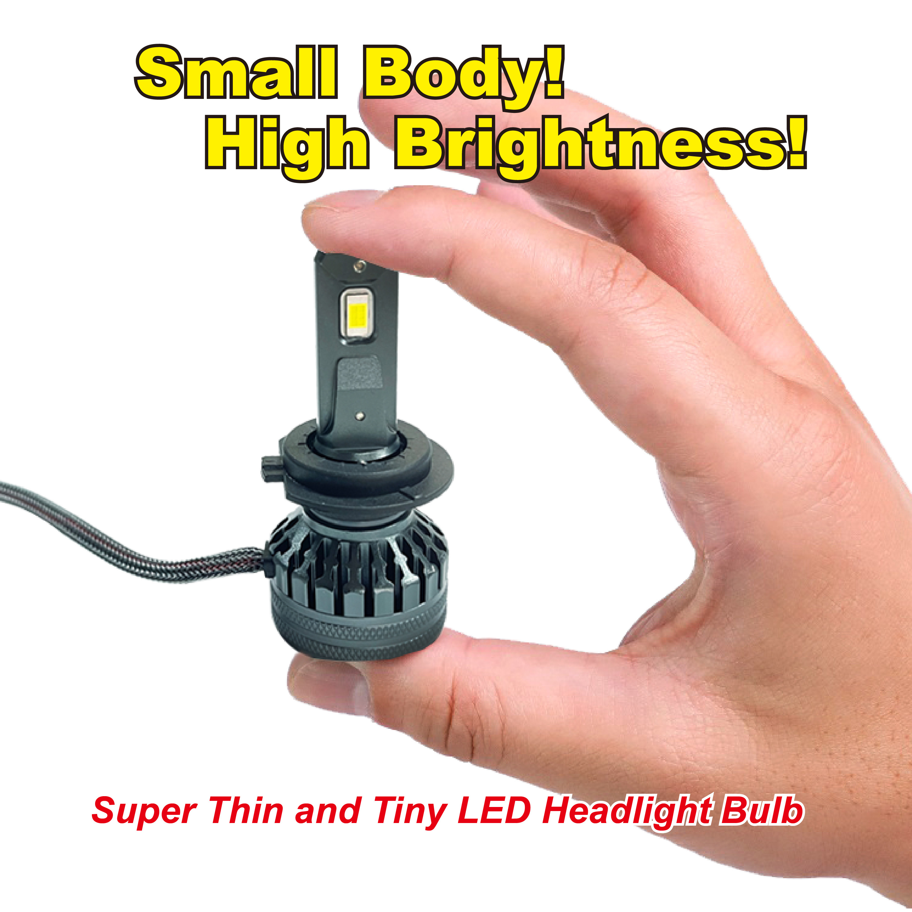 Auto lighting system K9 series H4 H15 9007 car led headlight bulbs