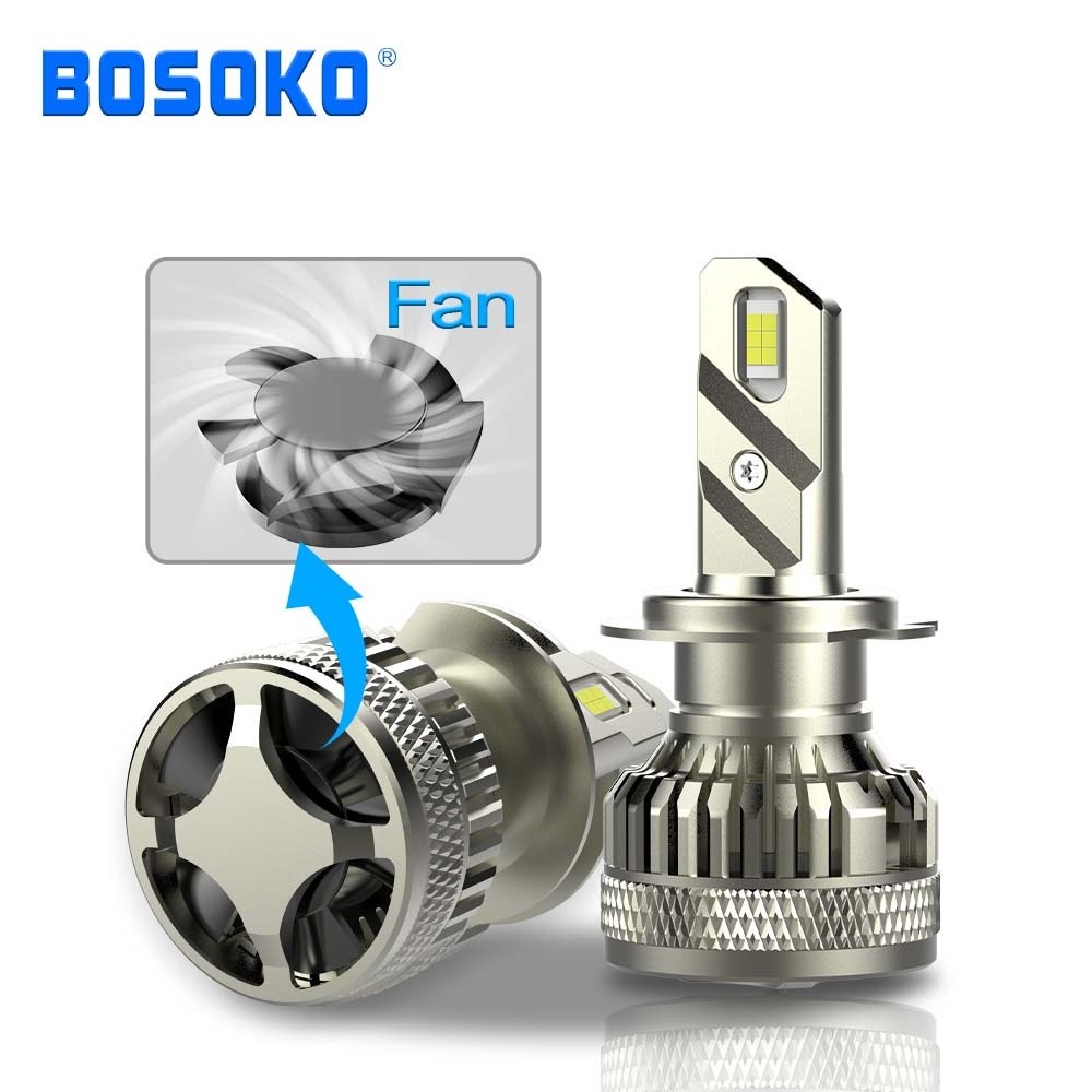 BOSOKO auto lamp bulb bombillos led h4 20000 lumens car headlight bulb