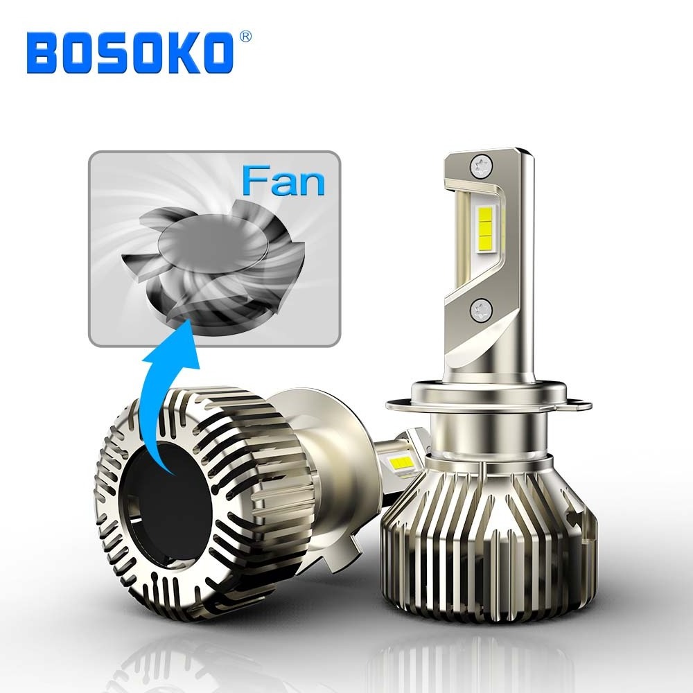 BOSOKO M5 led light car headlight high power 50000 lumens led headlights