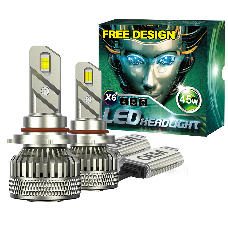 Auto LED Lighting System 10000lm 6000k 60w/set White Car Led Headlight Bulb H4 H7 H11