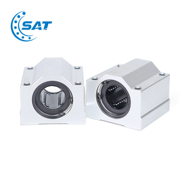 Good Performance Linear Motion Slide Block Bearing SC10LUU  Linear Ball Bearing Block  SC10SUU