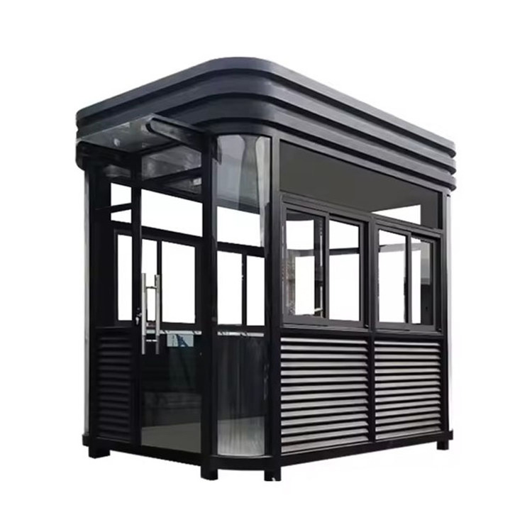 Wholesale Non Slip Floor Mobile Outdoor Public Security Guard House/Prefab Sentry Box/Shop/Kiosk/Ticket Booth