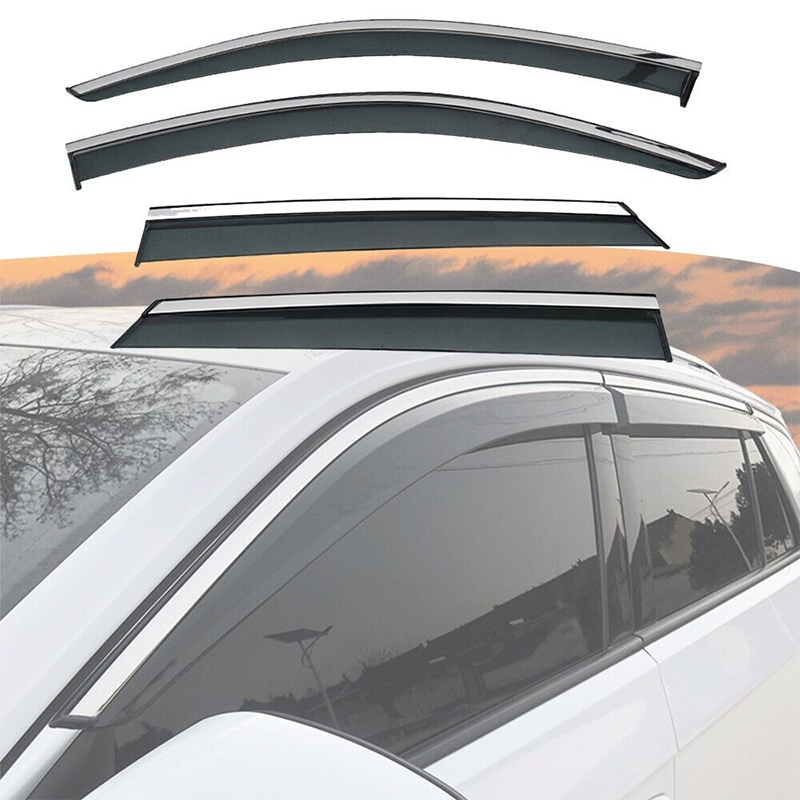 Car exterior decoration window rain shield OEM for 2023 Toyota Tundra window sun visor deflector