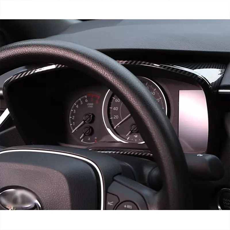 Automotive ABS interior accessories for Toyota 2022 Corolla dashboard decorative frame