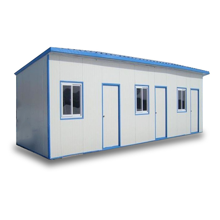 China made log cabin kits prefab house building site worker accommodation dormitory mobile board room