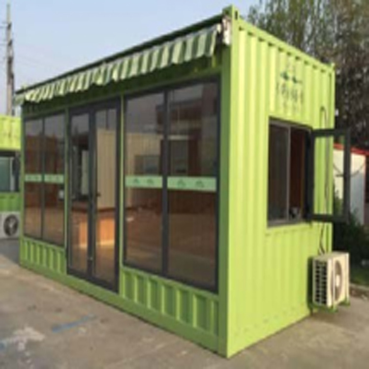 China made log cabin kits prefab house building site worker accommodation dormitory mobile board room