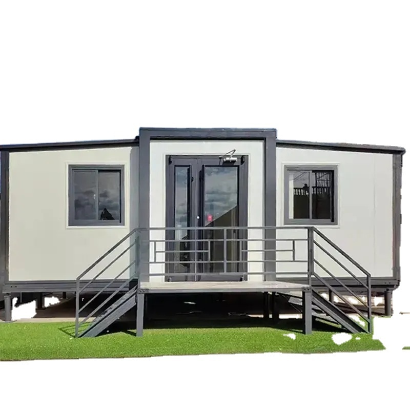 Waterproof Container House 40 Ft Expandable 40Ft Mobile Home Caravan Portable Houses 2 Bedrooms 4 Bedroom Container Home