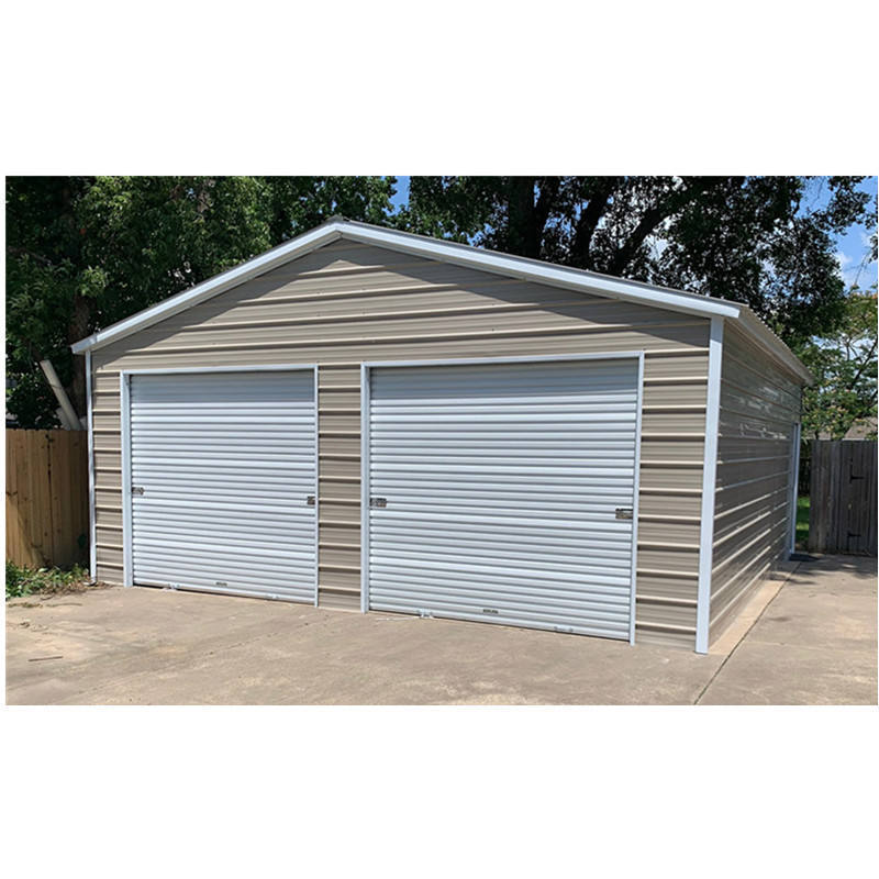 sheds storage outdoor metal frame prefab parking modular mobile carport portable folding garage for car