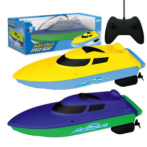 Small Size Remote Controlled Wireless Race Boat Ship Underwater Toys For Kids Ready To Play