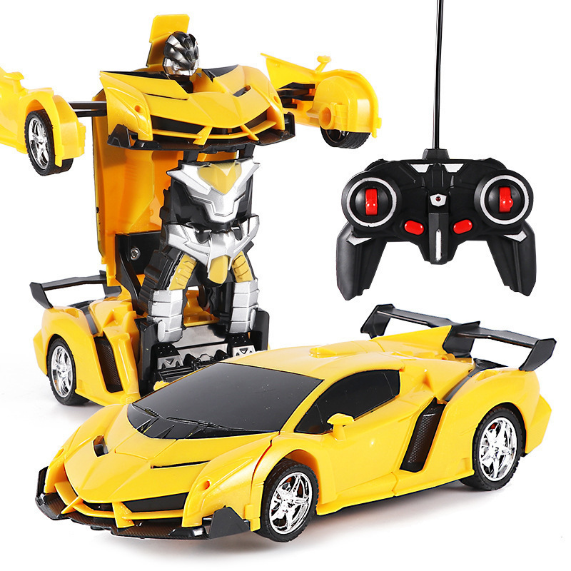 2024 Hot Sale Remote Control Transform Car RC Robot Toy 2 In 1 RC Car For Children's Gift