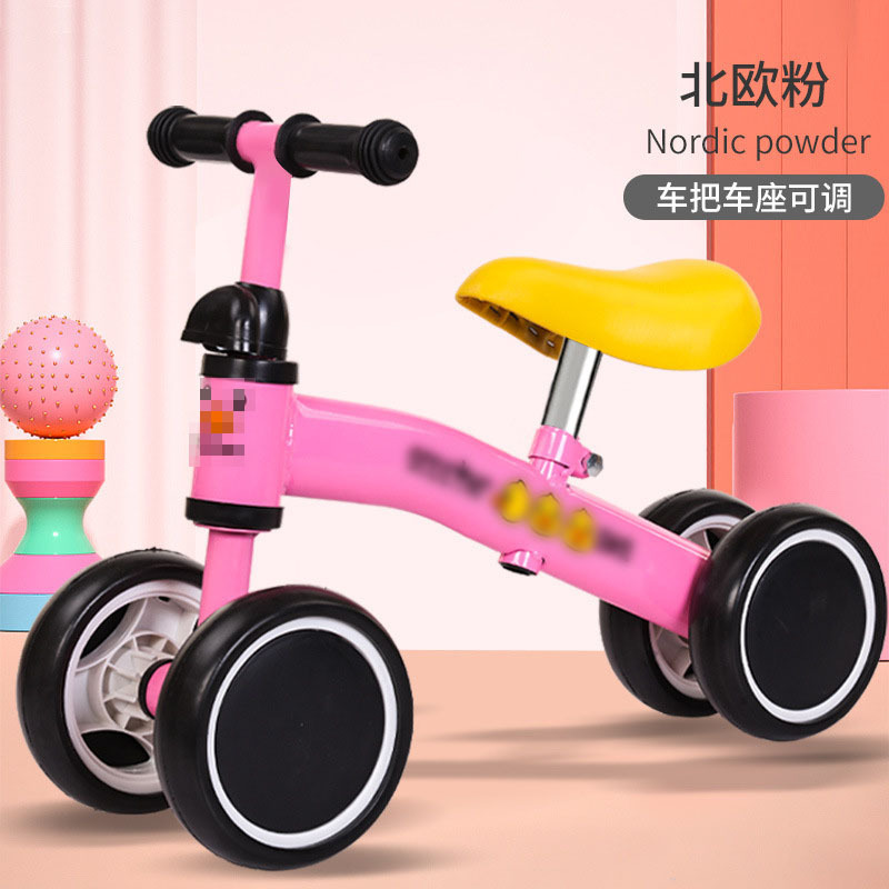 Factory Wholesale Promotional Cute Balancing Balance Bike Ride On Car For Kids Children Scooter Toys