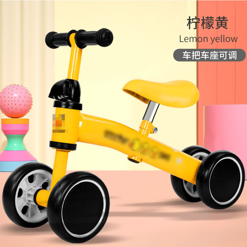 Factory Wholesale Promotional Cute Balancing Balance Bike Ride On Car For Kids Children Scooter Toys