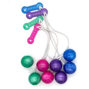 Hot !!! 2023 Hot Sell Lato lato Balls New pro-clackers ball LED On A String Decompression Bump Clackers Balls