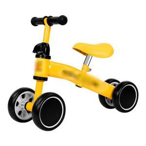 Factory Wholesale Promotional Cute Balancing Balance Bike Ride On Car For Kids Children Scooter Toys