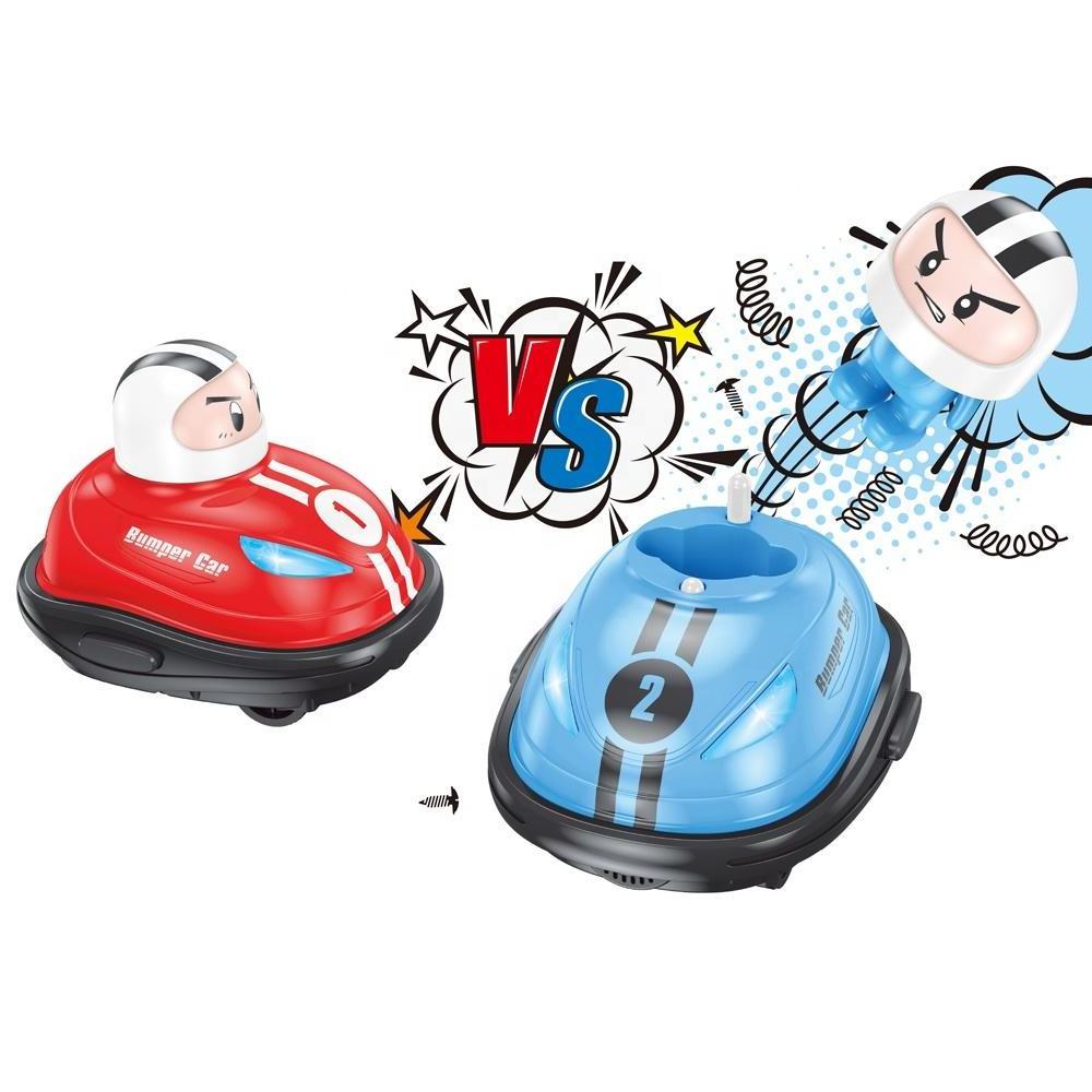 2023 Wholesale Bumper Car Mini Remote Control Ejector Vehicles Head to Head Battle Car With Lights For Kids