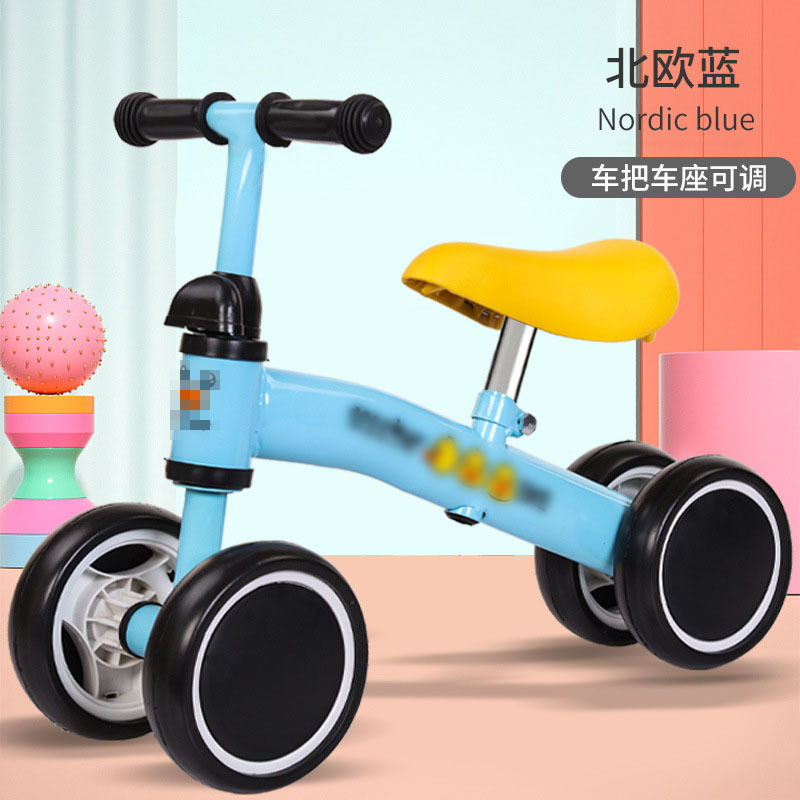 Factory Wholesale Promotional Cute Balancing Balance Bike Ride On Car For Kids Children Scooter Toys