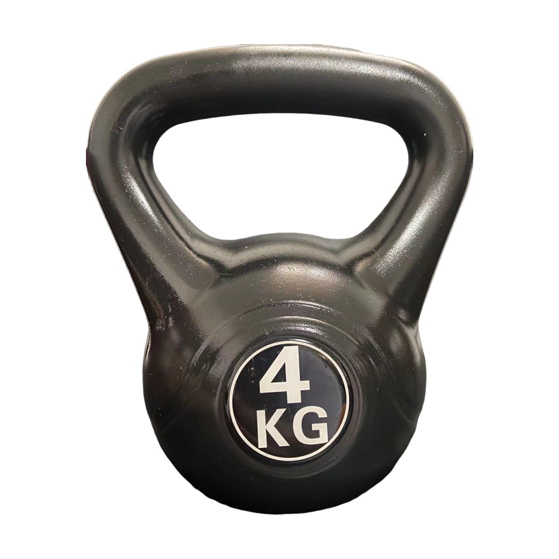 new design 8kg black cement kettlebell for Factory