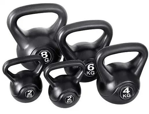 new design 8kg black cement kettlebell for Factory