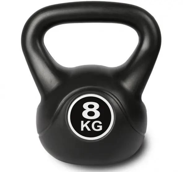 new design 8kg black cement kettlebell for Factory