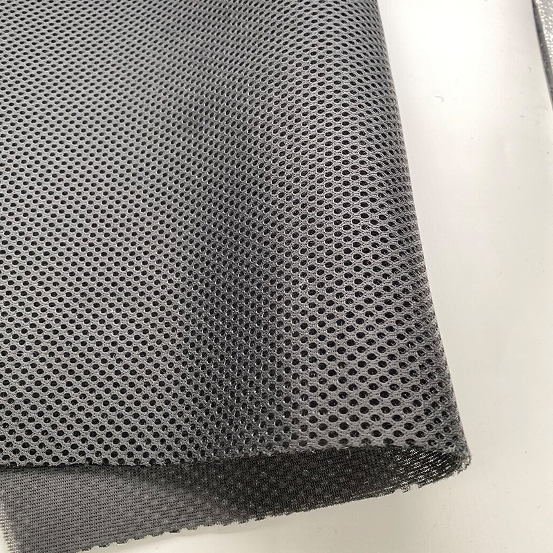 Hot sale 100% polyester 3d spacer air mesh fabric for furniture / garment / chair