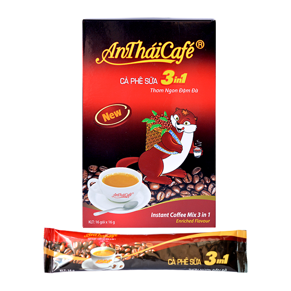 Instant Coffee 3 in 1 Lifeworth Coffee in bulk instant coffee production line from factory in Daklak province Vietnam