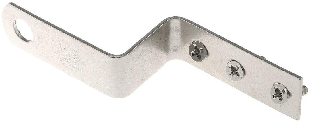 OEM Vietnam Right Angle Z Shaped Corner Bracket with Mounting Screws for Furniture Shelf Photo Frame Hanging Piece