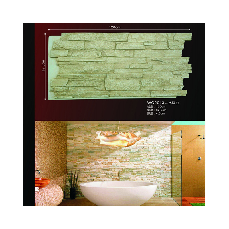 Wholesale Cheap Artificial Stone Veneer Wall Covering Faux Cultured Panel Board stone panel for House wall