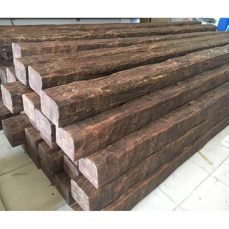 Light Weight Artificial Beams Faux Ceiling Foam Faux Wood Beams Rustic Oak Beams For Roof