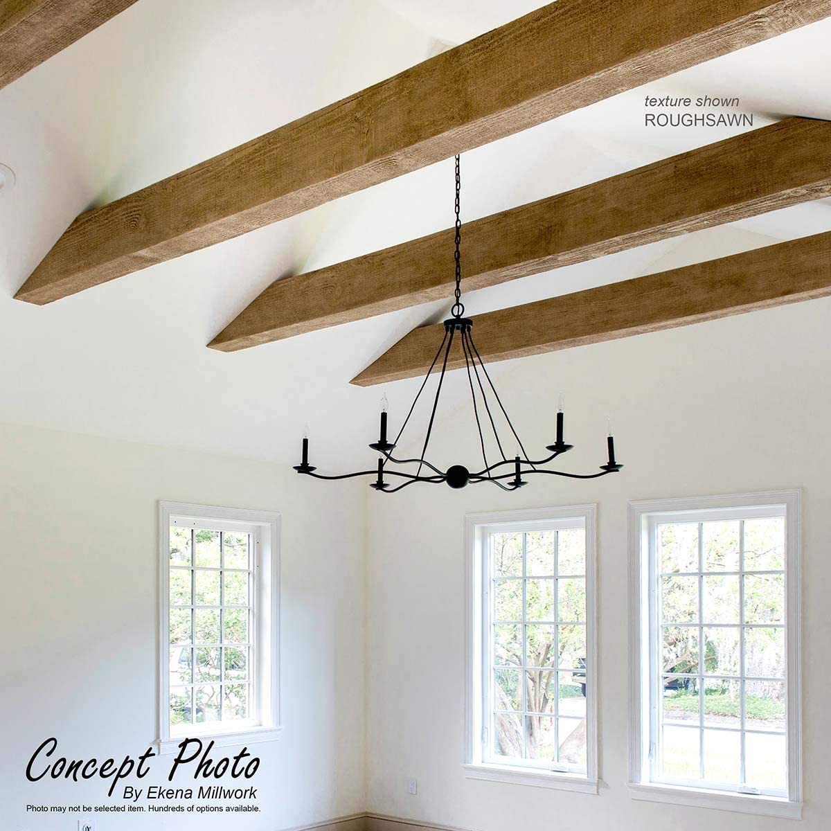 Lightweight PU wooden beam Building Structural Ceiling Beams Faux Wood Beam Architectural Products  by home decorative celling