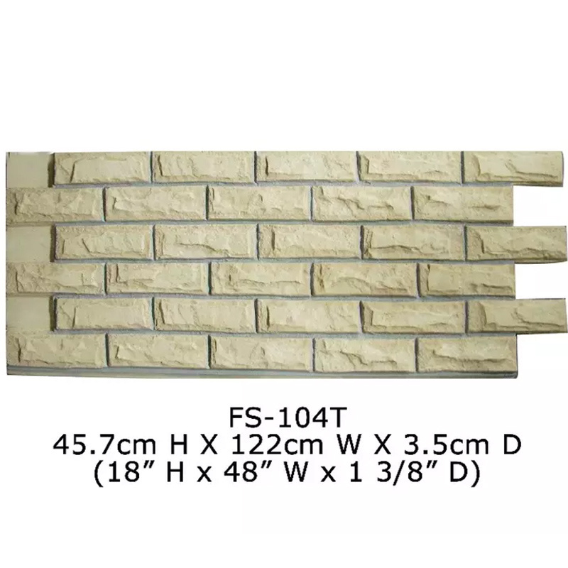 Polyurethane Stone decorative Wall panel pu faux stone wall panels Artificial PU culture stone Panel wall decorative