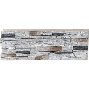 Artificial stone panel exterior wall decorative home stacked stone panel polyurethane faux stone