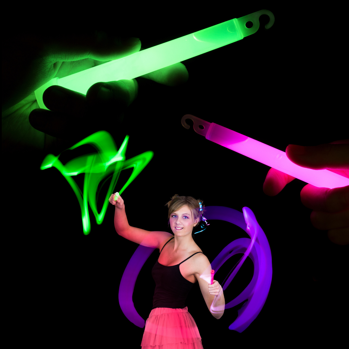 Anthrive Glow Sticks Bulk Wholesale 6 Inch Light Glow Stick Emergency Safety Rescue Survival Camping Outdoor Light Stick