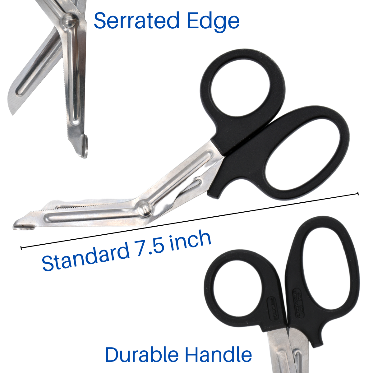 Anthrive High Quality First Aid Stainless Steel Bandage Gauze Scissors Emergency Rescue Medical Trauma Shears For Medical Use