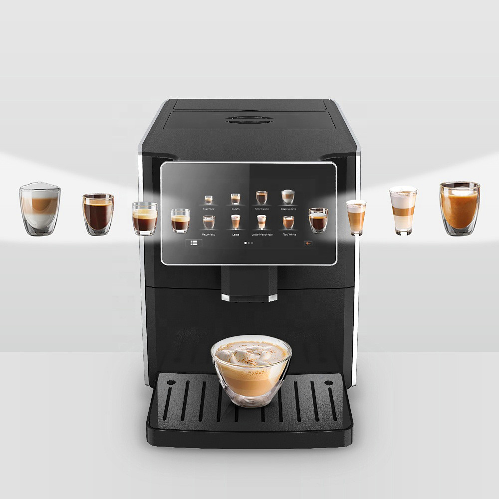 Intelligent Smart Household Stainless Steel Commercial Automatic Espresso Electric Coffee Maker Machine