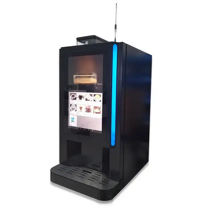 Household Luxury Automatic Bean To Cup Commercial Intelligent Espresso Coffee Maker Vending Machine