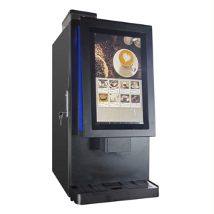 1250W Stainless Steel Automatic Commercial Intelligent Espresso Coffee Maker Vending Machine