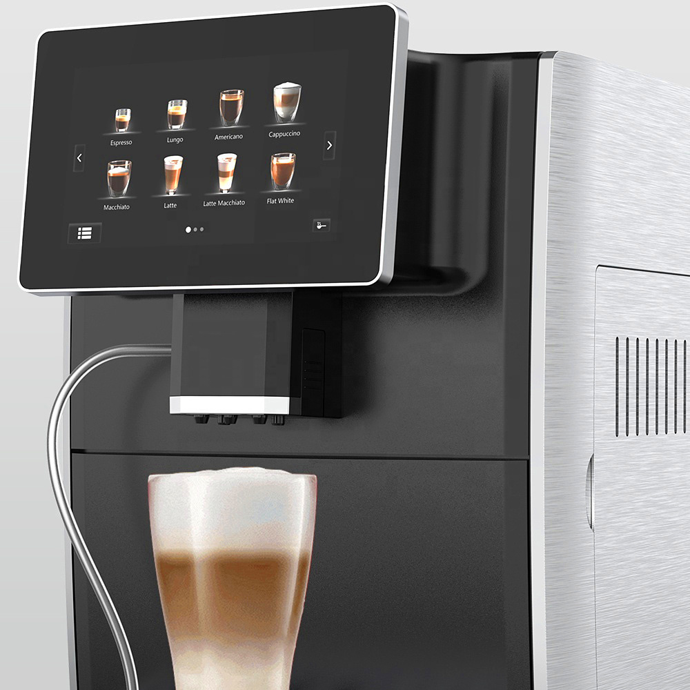 Intelligent Smart Household Stainless Steel Commercial Automatic Espresso Electric Coffee Maker Machine