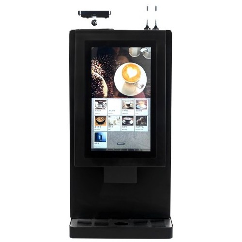 1250W Stainless Steel Automatic Commercial Intelligent Espresso Coffee Maker Vending Machine