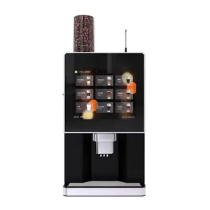 Best Selling Luxury Big Capacity 1600W Metal Commercial Instant Coffee Vending Machine