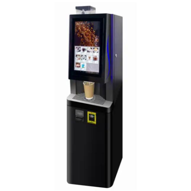 Household Luxury Automatic Bean To Cup Commercial Intelligent Espresso Coffee Maker Vending Machine