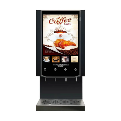 Commercial Milk Tea Desktop 4 Hot Flavors Instant Coffee Vending Machine