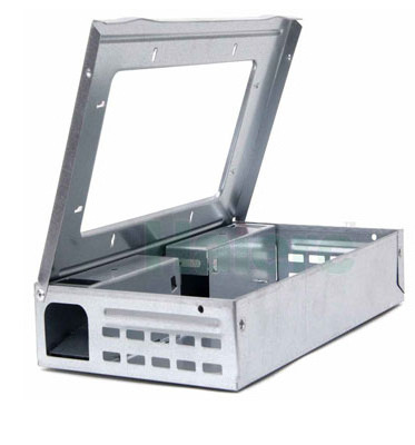 Rodent bait station metal galvanized sheet rat killer With clearly window for multi catch mouse