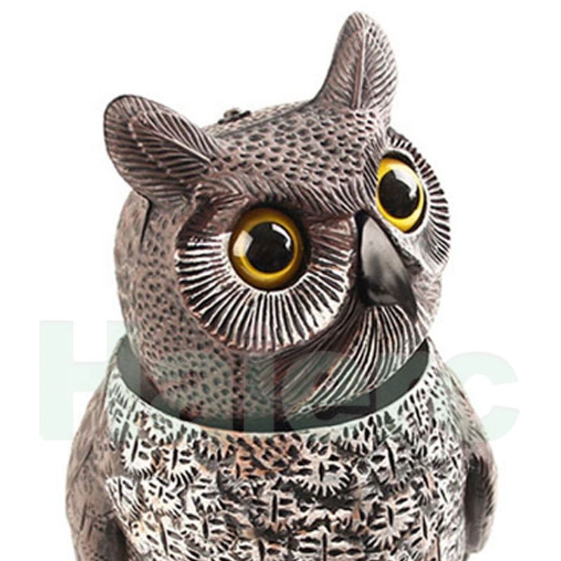 Wholesale plastic owl decoy scare birds away scarecrow owl