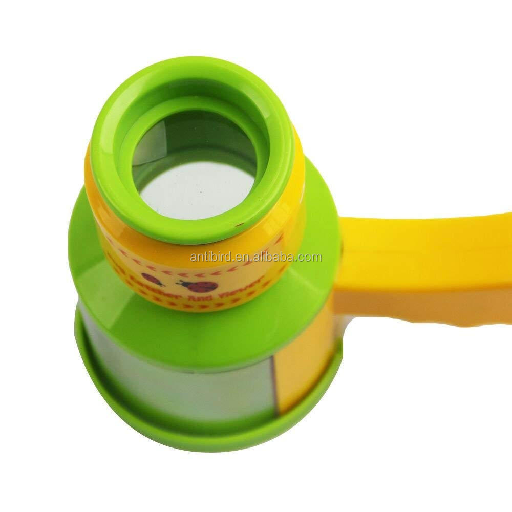 Haierc Bug Catchers and Viewer Bug Collecting Insect Microscope Magnifier Nature Exploration Tool Toys for Kids Children