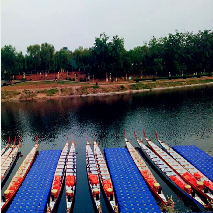 HDPE UV Pontoon barge Pool float Plastic platform Polyethylene plastic pontoon floats