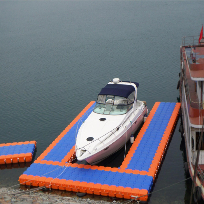 HDPE UV Pontoon barge Pool float Plastic platform Polyethylene plastic pontoon floats