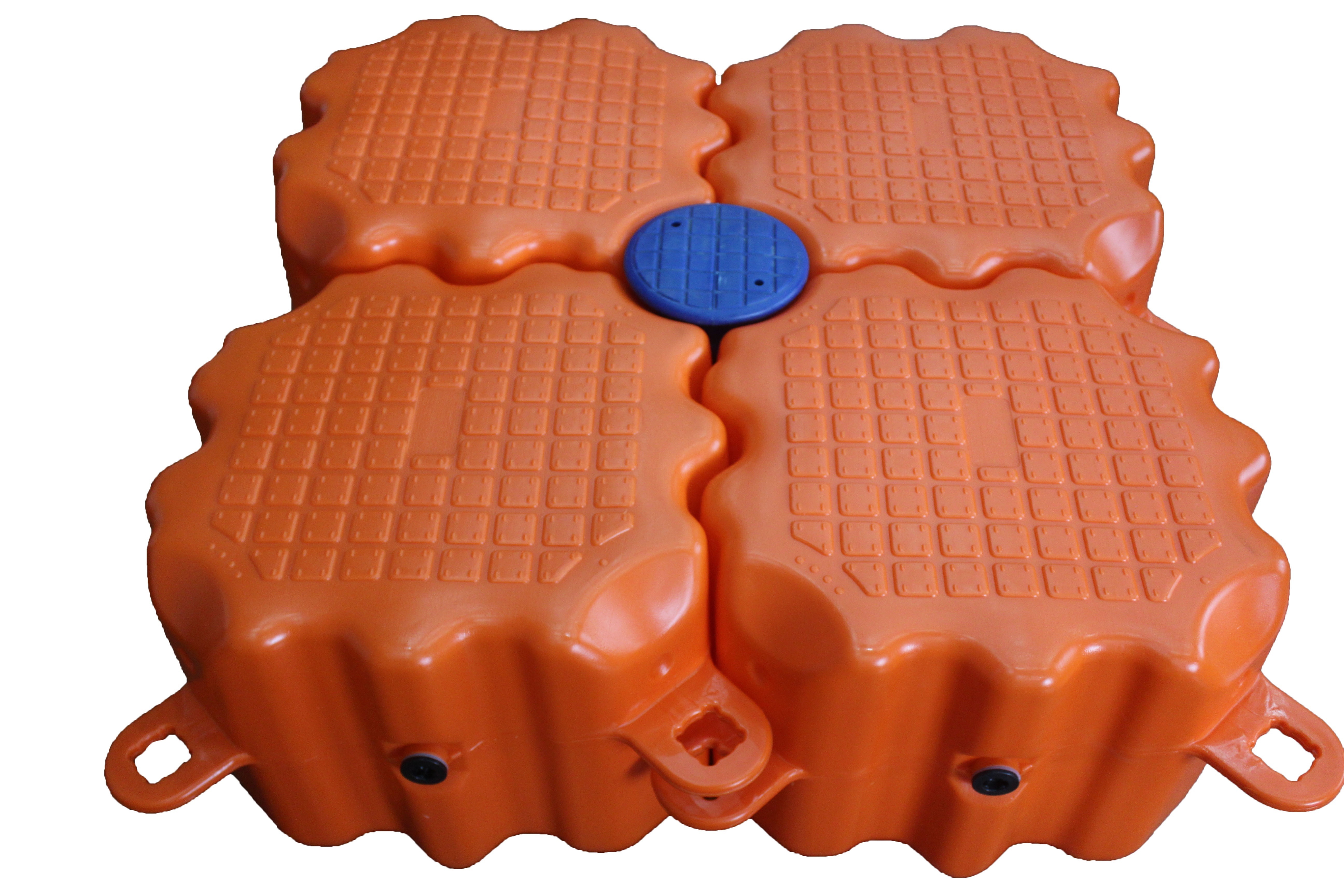 HDPE dock block/floating bridge for sale/plastic floating pontoon