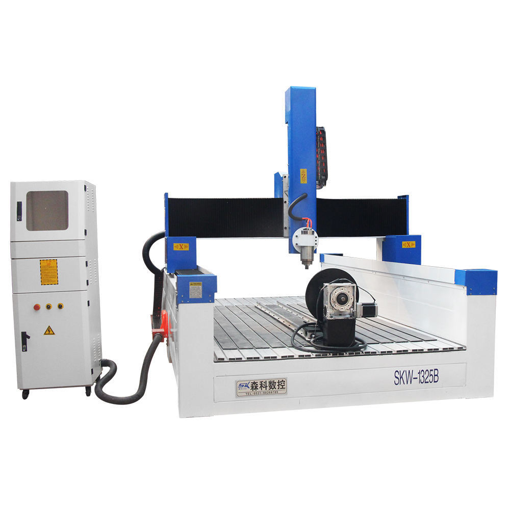 Senke SKW 1325F Wood Foam Spindle Swing 180 Degree 3D Carving 4 Axis 5 Axis CNC Router