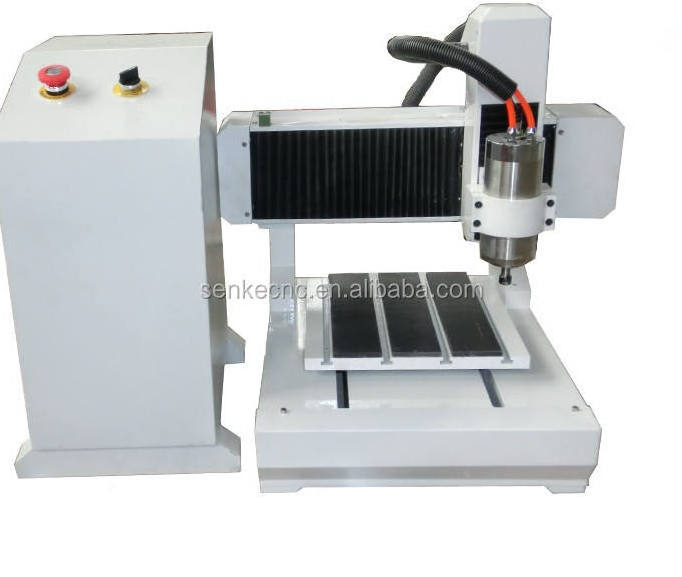 Senke SKM 3030  Mini Small Size Cnc Milling Machine Water Jet Cutting Machine Cutting Metal and Non Metal T-slot Table